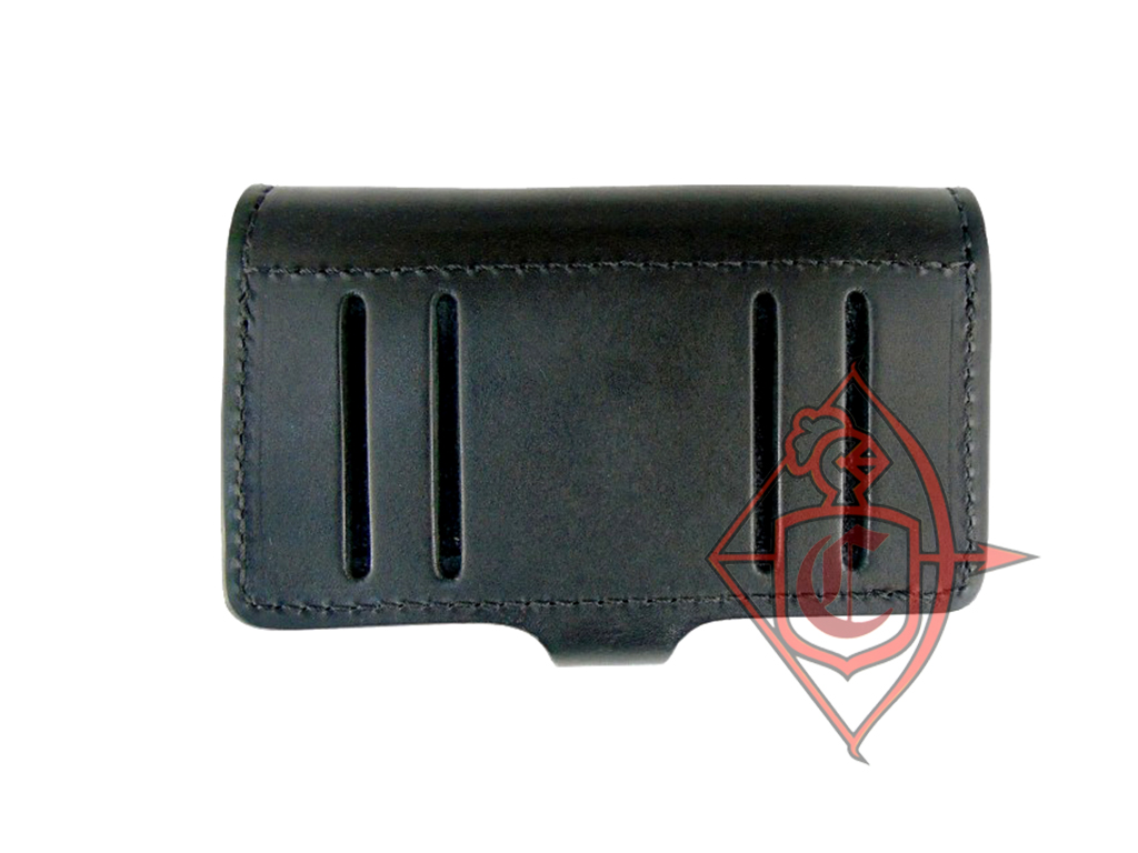 Подсумок кожаный 12/6 патронов